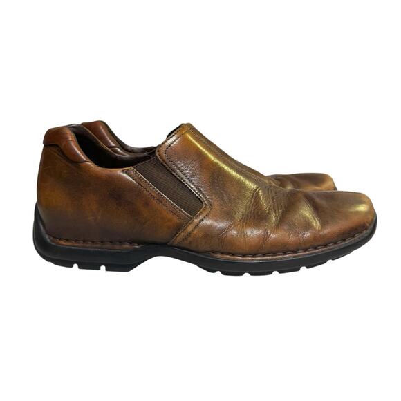Cole Haan Zeno Leather Split Toe Slip On Shoes Brown Men’s Size 11M‎ - Picture 3 of 8